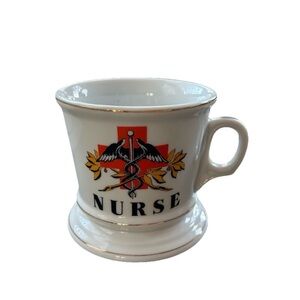 Vintage Occupational Nurse Ceramic Shaving Mug